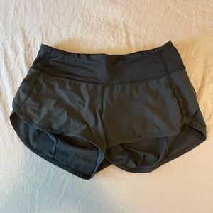 Lululemon Speed Short Size 2 Black